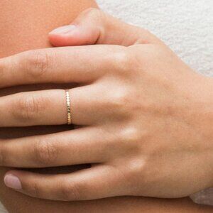 Simple and Dainty Dot Ring Size 5